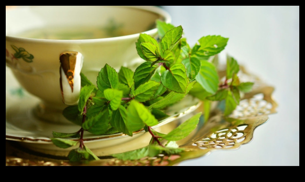 Peppermint Zen: Hrănește-ți mintea și corpul cu ceai calmant