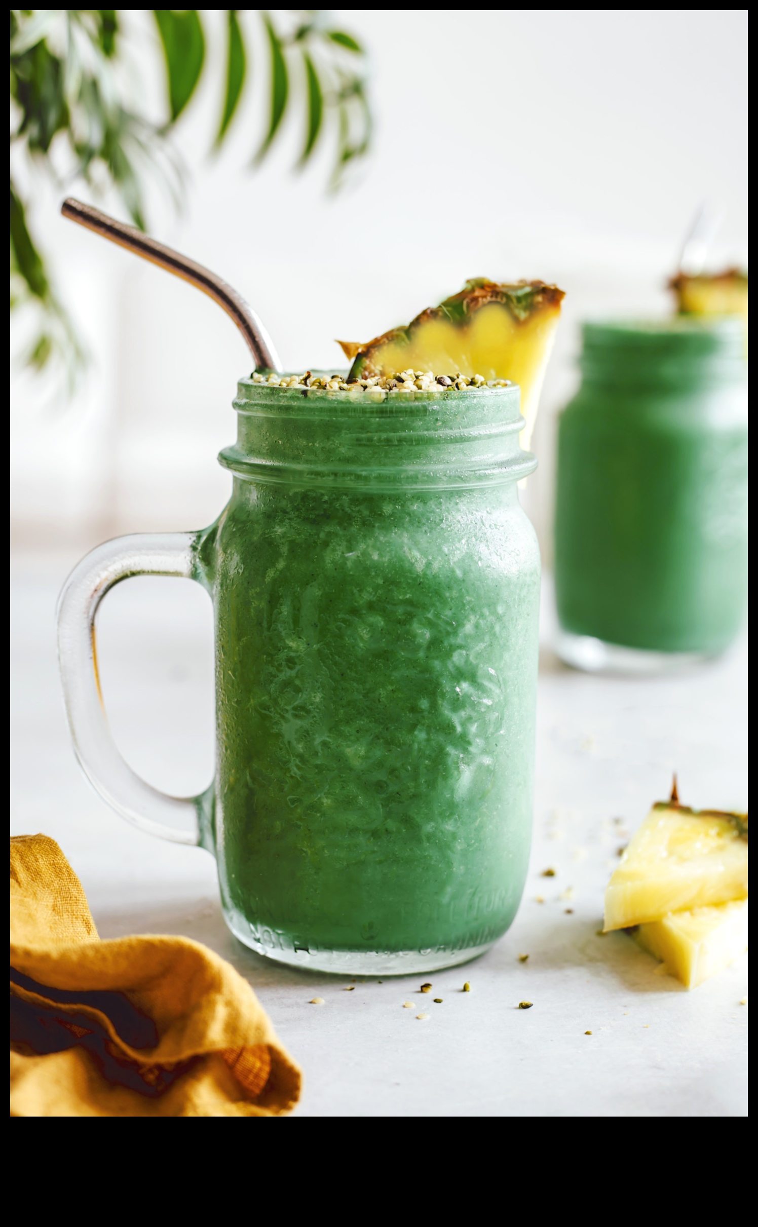 Citrus Zing: Infuzați-vă smoothie-urile verzi cu zeama de citrice