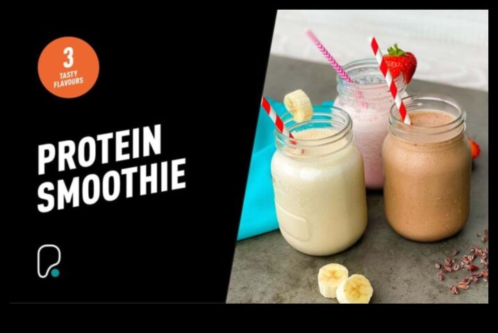 Fit și aromat Satisface-ți pofta de dulce cu Smoothie-uri pline de proteine